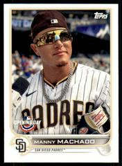 Manny Machado [SP Variation] Baseball Cards 2022 Topps Opening Day Prices