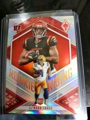 Ja'Marr Chase #RIS-5 Football Cards 2021 Panini Phoenix Rookie Rising Prices