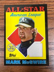 Mark McGwire [Black] #88ASR-MMC Baseball Cards 2023 Topps 1988 All Star Relics Prices