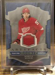Moritz Seider Hockey Cards 2022 Upper Deck Artifacts Year One Rookie Sweaters Prices