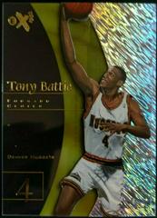 Tony Battie Basketball Cards 1997 Skybox E-X2001 Prices