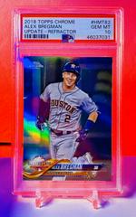 Alex Bregman [Refractor] #HMT82 Baseball Cards 2018 Topps Chrome Update Prices