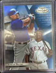 Adrian Beltre [Class 3 Blue] #93 Baseball Cards 2018 Topps Gold Label Prices