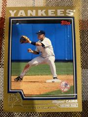 Miguel Cairo #T63 Baseball Cards 2004 Topps Traded Prices