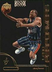 Steve Francis Basketball Cards 2000 Upper Deck Ovation Lead Performers Prices