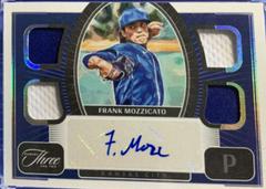 Frank Mozzicato [Silver] #QJA-FM Baseball Cards 2022 Panini Three and Two Quad Jersey Autographs Prices