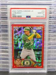JJ Bleday [Logofractor Red] #29 Baseball Cards 2023 Topps Chrome Prices