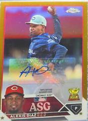Alexis Diaz [Gold] #ASGA-AD Baseball Cards 2023 Topps Chrome Update All Star Game Autographs Prices