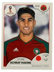 Achraf Hakimi [Pink Back] Soccer Cards 2018 Panini World Cup Stickers Prices