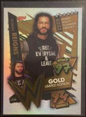 Roman Reigns Wrestling Cards 2021 Topps Slam Attax WWE Limited Edition Gold Prices