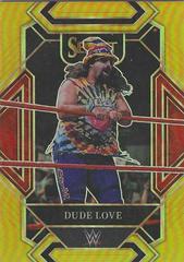 Dude Love [Gold Prizm] Wrestling Cards 2022 Panini Select WWE Prices