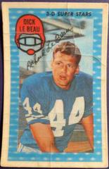 Dick Le Beau Football Cards 1971 Kellogg's Prices