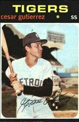 Cesar Gutierrez #154 Baseball Cards 1971 Topps Prices