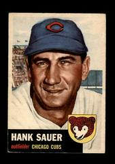 Hank Sauer #111 Baseball Cards 1953 Topps Prices