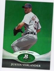 Justin Verlander [Emerald] Baseball Cards 2011 Bowman Platinum Prices