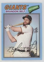 Brandon Belt [Blue] #130 Baseball Cards 2018 Topps Archives Prices