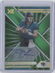 Trevor Lawrence [Autograph Green] #101 Football Cards 2021 Panini XR Prices