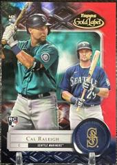 Cal Raleigh [Class 3 Red] #7 Baseball Cards 2022 Topps Gold Label Prices