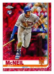 Jeff McNeil [Red Wave Refractor] #152 Baseball Cards 2019 Topps Chrome Prices