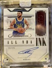 Stephen Curry #4 Basketball Cards 2022 Panini Flawless All-NBA Ink Prices