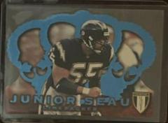 Junior Seau [Blue] Football Cards 1996 Pacific Crown Royale Prices