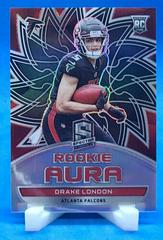 Drake London #AUR-DLO Football Cards 2022 Panini Spectra Rookie Aura Prices