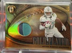 Jaylen Waddle [Prime] Football Cards 2022 Panini Gold Standard Plated Prices