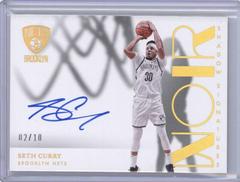 Seth Curry [Holo Gold] #SHS-SET Basketball Cards 2022 Panini Noir Shadow Signatures Prices