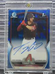 Tommy Troy Baseball Cards 2023 Bowman Draft Chrome Sapphire Prospect Autograph Prices