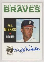 Phil Niekro #90 Baseball Cards 2001 Topps Archives Autographs Prices