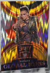 Natalya [Gold Flash] Wrestling Cards 2023 Panini Select WWE Global Icons Prices