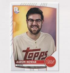 Aaron Nowak Baseball Cards 2023 Topps Big League Hobby Influencer Prices