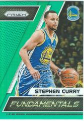 Stephen Curry [Green Prizm] Basketball Cards 2017 Panini Prizm Fundamentals Prices