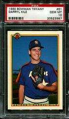 Darryl Kile #61 Baseball Cards 1990 Bowman Tiffany Prices