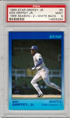 Ken Griffey Jr. [White Back Glossy] #5 Baseball Cards 1989 Star Griffey Jr Prices
