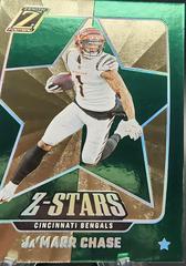 Ja'Marr Chase [Emerald] Football Cards 2022 Panini Zenith Z Stars Prices