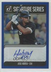 Jose Abreu [Blue] #SS-JA Baseball Cards 2018 Panini Donruss Signature Series Prices