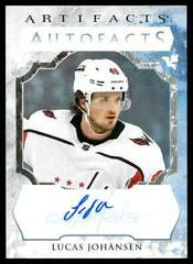 Lucas Johansen #AF-LJ Hockey Cards 2023 Upper Deck Artifacts Autograph Facts Prices
