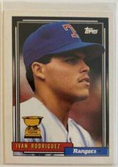 Ivan Rodriguez Baseball Cards 1992 Topps Prices
