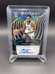 Cameron Thomas #RSI-CTH Basketball Cards 2021 Panini Spectra Radiant Signatures Prices