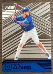 Pete Alonso [Blue] #17 Baseball Cards 2021 Panini Chronicles Clear Vision Prices