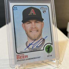 Seth Beer #ROA-SBR Baseball Cards 2022 Topps Heritage Real One Autographs Prices