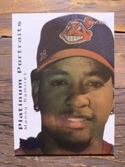 Manny Ramirez #3 Baseball Cards 2000 Metal Platinum Portraits Prices