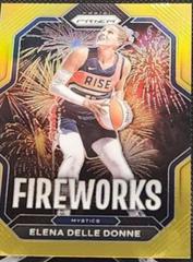 Elena Delle Donne [Gold] #10 Basketball Cards 2023 Panini Prizm WNBA Fireworks Prices