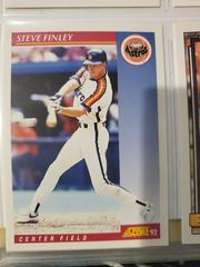 Steve Finley #176 Baseball Cards 1992 Score Prices