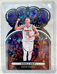 Nikola Jokic [Crystal Black] #1 Basketball Cards 2022 Panini Crown Royale Prices