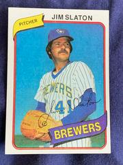 Jim Slaton #24 Baseball Cards 1980 Topps Prices