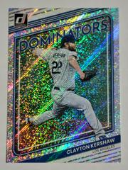 Clayton Kershaw [Silver] #D-1 Baseball Cards 2022 Panini Donruss Dominators Prices