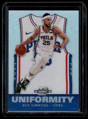 Ben Simmons Basketball Cards 2019 Panini Contenders Optic Uniformity Prices