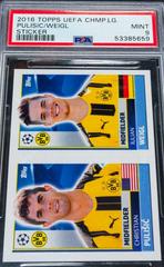 Christian Pulisic, Julian Weigl Soccer Cards 2016 Topps UEFA Champions League Sticker Prices
